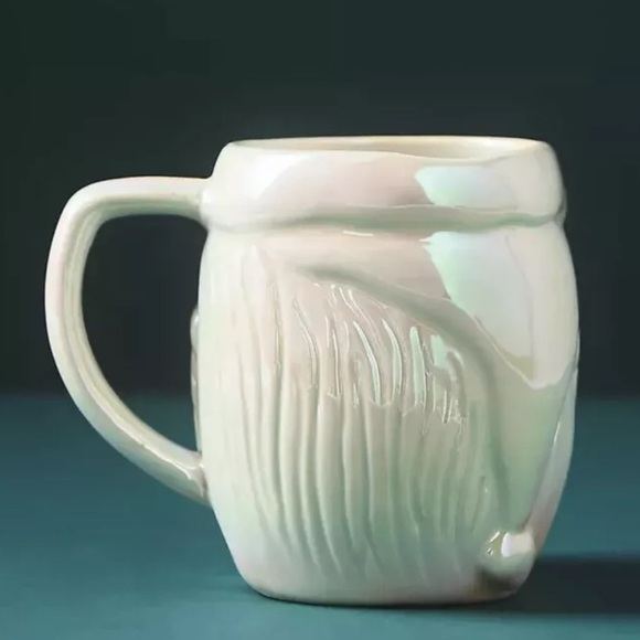 Anthropologie Merry Luster Santa Stoneware Coffee Tea Mug Cup New With Tags - Picture 3 of 6